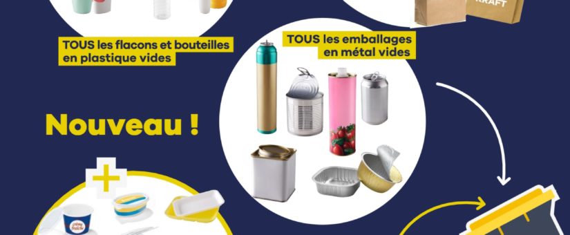 Le tri des emballages se simplifie