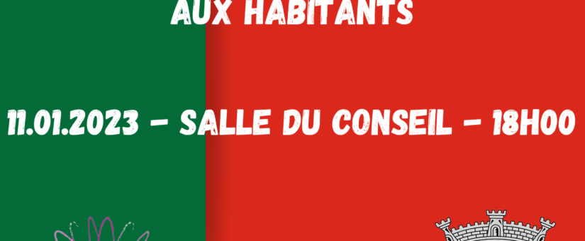 Présentation du projet de jumelage “Incarville – Lijo”