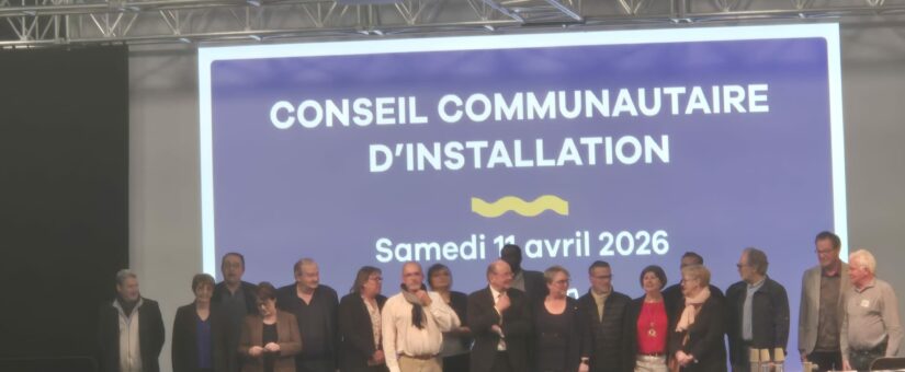 Installation  du conseil communautaire du 11 Avril 2026
