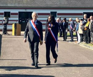 Hervé MAUREY, Sénateur de l’Eure et Gloria LE LAY, adjointe à la mairie d'Incarville