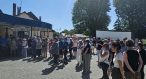 Elu, administrés, personnels scolaire et municipale