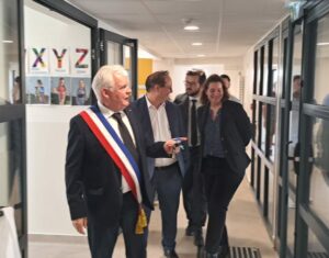 Visite du regroupement scolaire