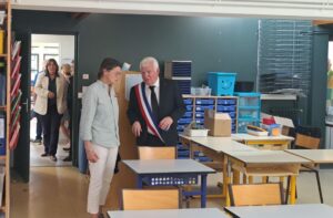 Visite du regroupement scolaire