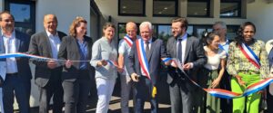 cérémonie du ruban inauguration regroupement scolaire